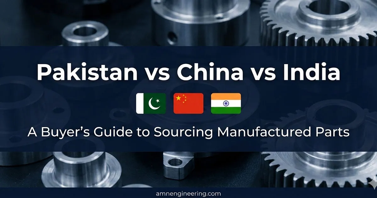 Pakistan vs China vs India for Manufacturing
